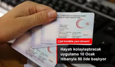 Kimlik kartlarına e-İmza yüklemesine 10 Ocak&rsquo;ta başlanacak