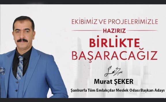 Murat Şeker, yeni projeleriyle ŞUTEM seçimine adaylığını koydu