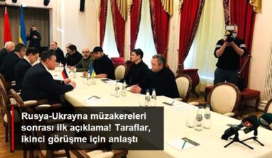 Rusya-Ukrayna müzakereleri sonrası ilk açıklama! Taraflar, ikinci tur görüşmelerinin yapılması konusunda anlaştı