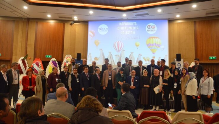İnternet Gazeteciliği Derneği (TİGAD) öncülüğünde Nevşehir’de “Kapadokya Dijital Medya Çalıştayı” düzenlendi.