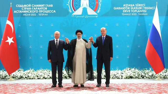 Türkiye, Rusya ve İran&rsquo;dan ortak bildiri