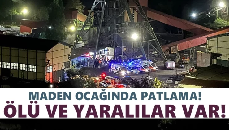 Bartın&rsquo;da (Amasra) maden ocağında patlama: 14 can kaybı 28 Yarali Var