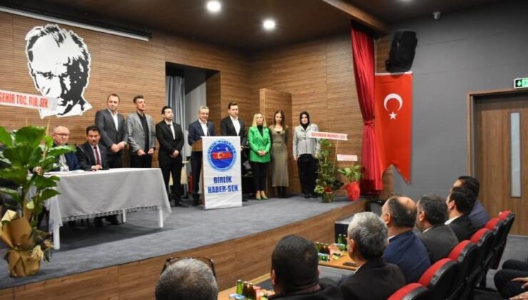 Eskişehir’de Birlik – Haber Sen genel kurulunda Vedat Baysal başkanlığa seçildi
