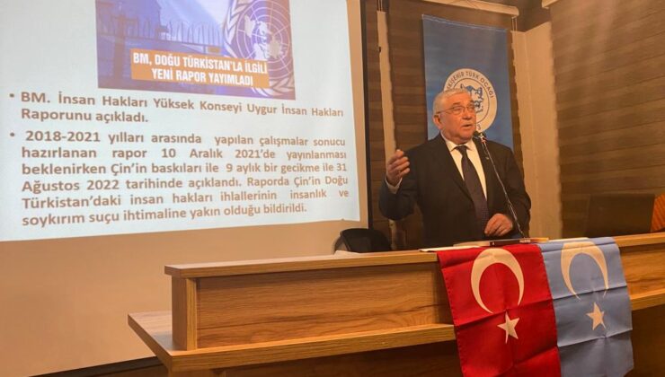 Eskişehir Türk Ocağı’ndan ‘Tarihten Bugüne Doğu Türkistan Meselesi’ konulu konferans verildi