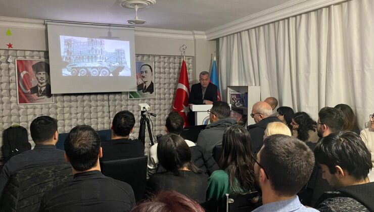 Eskişehir Azerbaycanlılar Derneği  »Kara Yanvar- 20 Ocak1990’&rsquo; başlığı altında konferans gerçekleştirdi