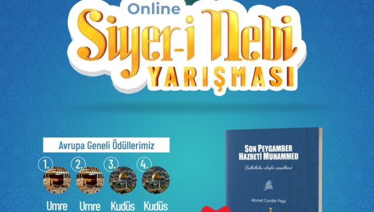 Siyer-i Nebi yarışmasına kayıtlar devam ediyor!