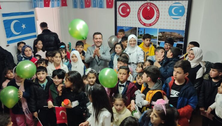 Eskişehir’de yaşayan Iraklı Türkmen çocukları Eskişehir’de bayramlaştılar