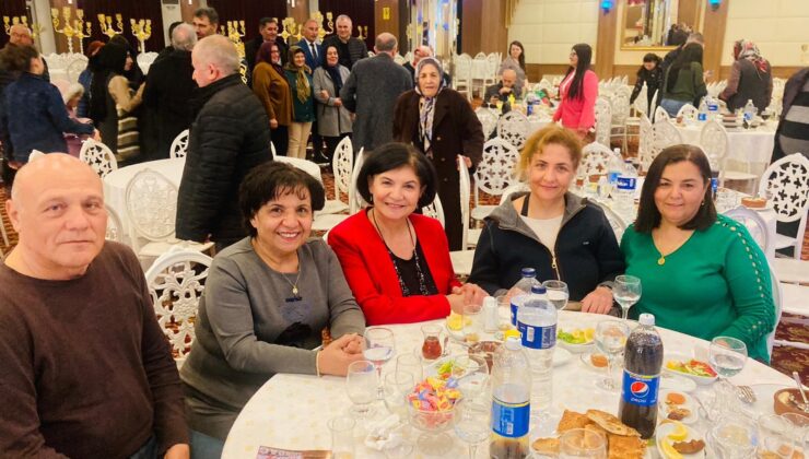 Eskişehir’de Hamzahacılı’lar, iftar yemeğinde bir araya geldiler