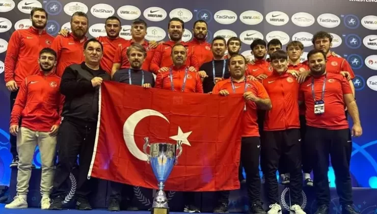 U23 Milli Güreş Takımımızdan tarihi başarı
