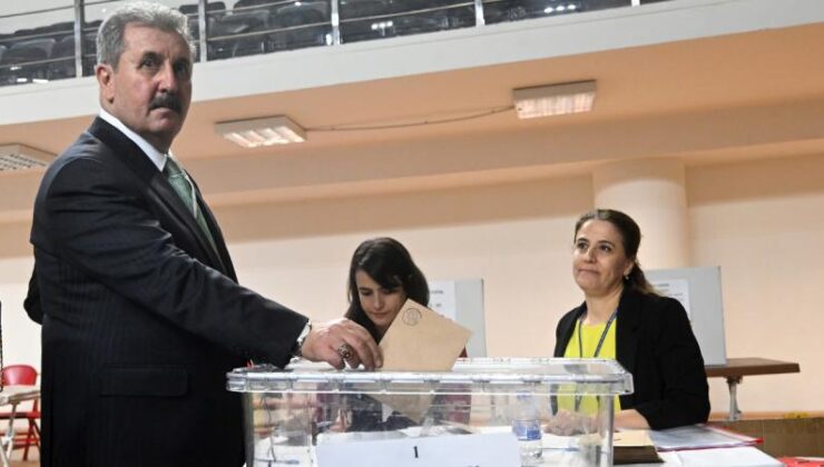 BBP Genel Başkanı Mustafa Destici yeniden genel başkanlığa seçildi