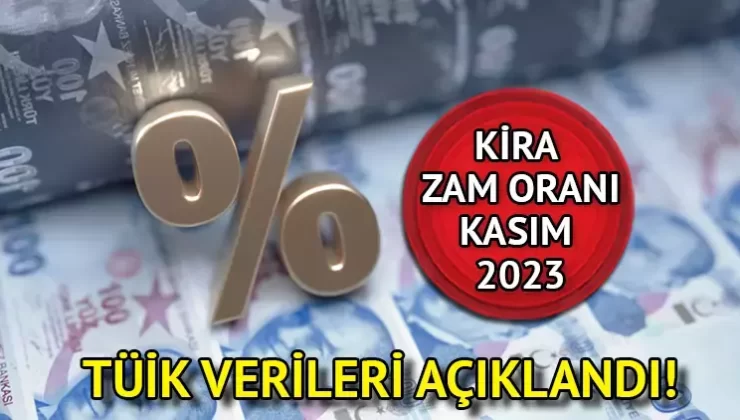 TÜİK verileri sonrası konut ve iş yerleri kira zam oranı belli oldu! Kasım ayı kira zammı ne kadar, yüzde kaç oldu oldu? İşte belirlenen oran