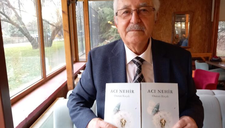 81 yaşında Eskişehirli emekli öğretmen ‘anılarını’ ‘Acı Nehir’ adlı romanında topladı