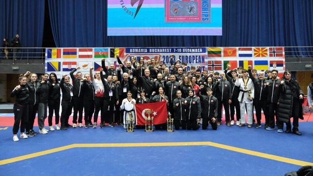 Türkiye Ümit Milli Tekvando Takımı, Avrupa Şampiyonu oldu