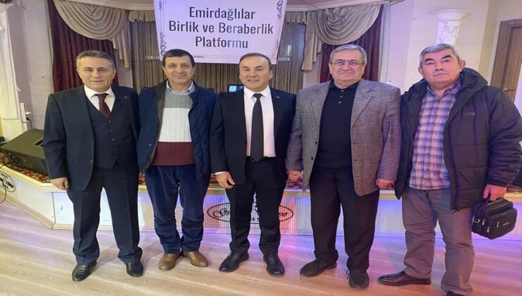 Eskisehir&rsquo;deki Emirdağlılar: Birlik ve Beraberlik mesaji verdi….