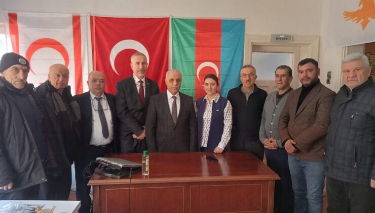 Eskişehir İl Dernekler Müdürü Nihat Bahar, Kızıl Elma Turan Derneği’ni ziyaret etti