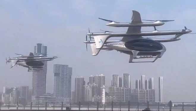 Çinli hava aracı üreticisi AutoFlight, şehirler arası Deneme uçuşu yapıldı