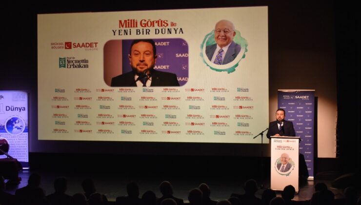 Necmettin Erbakan, vefatının sene-i devriyesinde Belçika&rsquo;da anıldı
