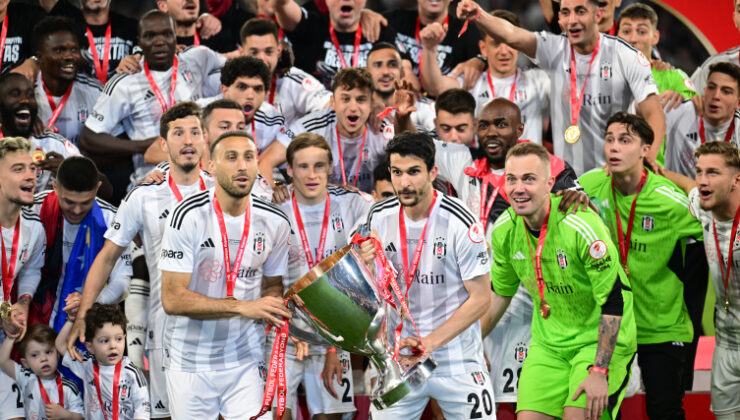 Türkiye Ziraat Kupası’nin şampiyonu Beşiktaş oldu…