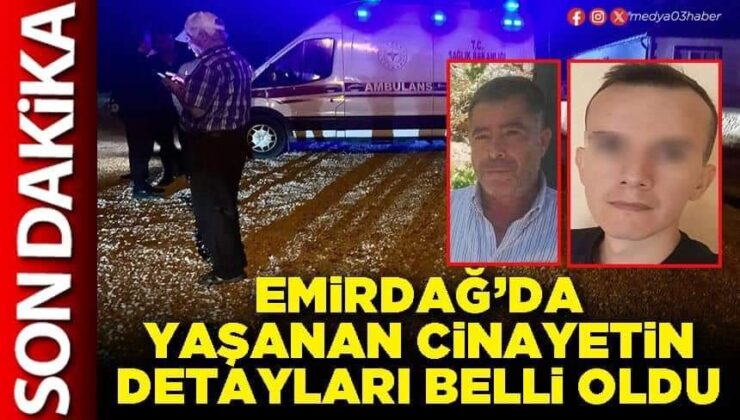 Emirdag,da Eşi ve oğlunu vurduktan sonra yaşamına son verdi