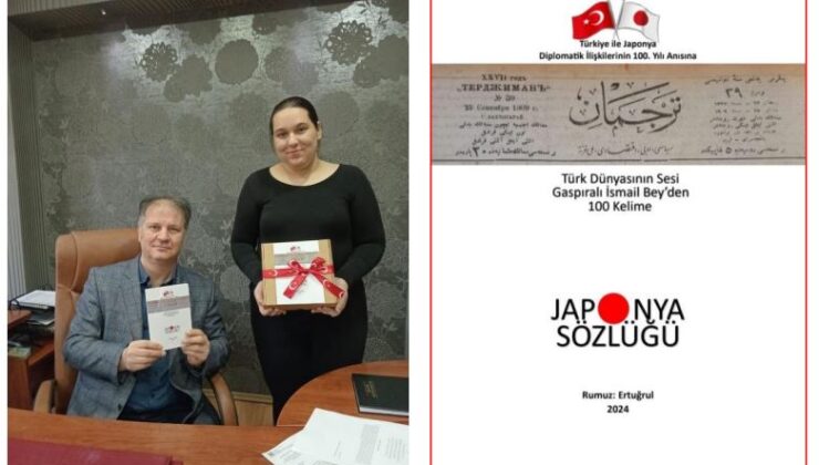 Eskişehir Salih Zeki Anadolu Lisesi öğrencilerinden ‘Türkiye – Japonya diplomatik ilişkilerinin 100. yılına armağanlar’