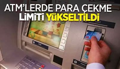 Türkiye&rsquo;de 1 Ocak 2025 itibarıyla ATM&rsquo;lerden günlük para cekme limiti 20 Bin TL oldu…