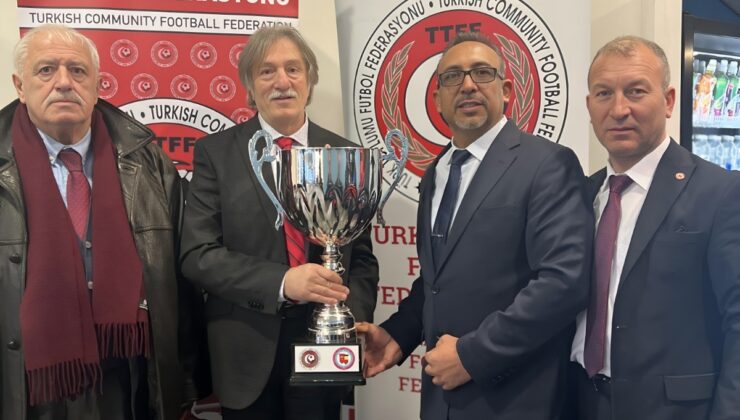 Belçika ile İngiltere Türk Toplumu, Federasyonları Londra’da dostluk maçı yaptı…