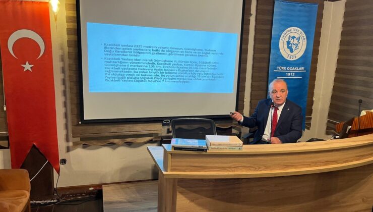 Eskişehir Türk Ocağı’nda Yayla Deyip Geçme ‘Otçu Göçü’ konulu konferans