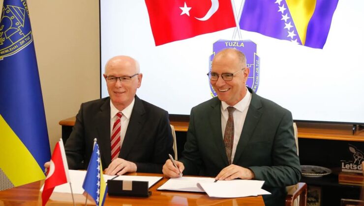 Eskisehir Odunpazarı Belediyesi ile Bosna Hersek Tuzla kentiyle kardeş şehir protokolü imzaladıklar