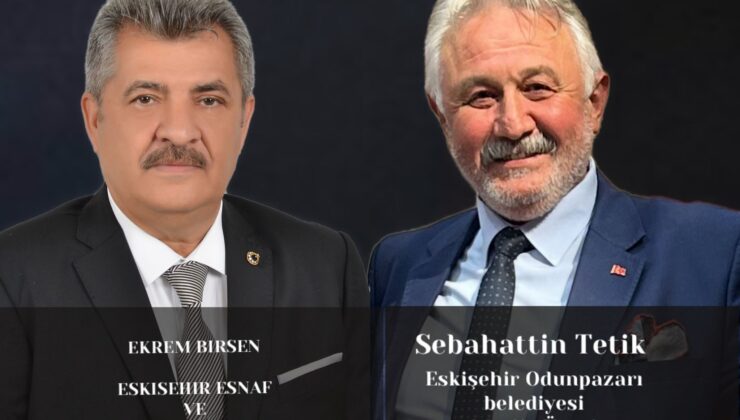 Eskişehir Esnaf ve Sanatkarlar Odaları Birliği Başkanı Ekrem Birsen ve  Avrupa Türkleri Platformu Başkanı Sebahattin Tetik Esnaflara Uyari…
