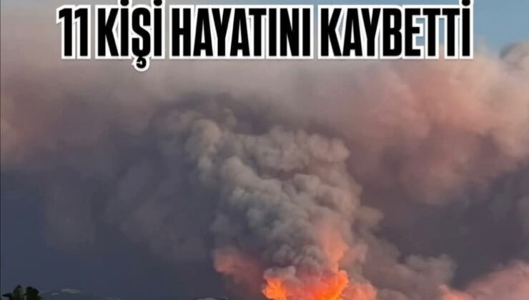 Eskişehir&rsquo;deki yangında 11 Kisi şehit oldu 14 Yarali var