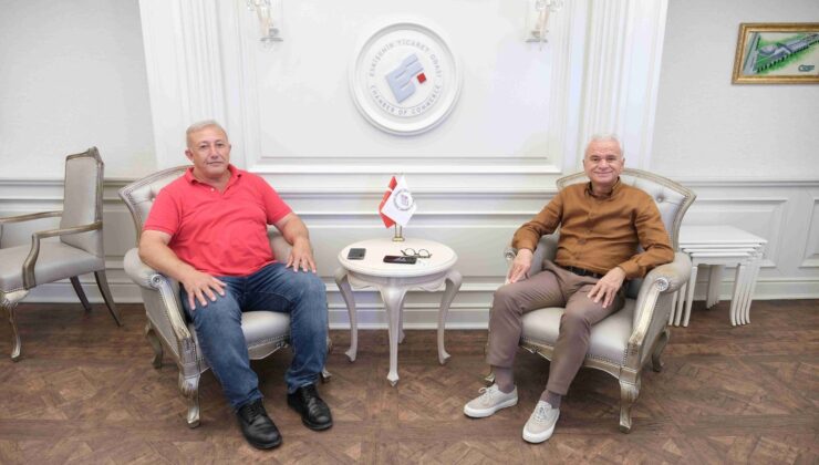 BELÇİKA’DA –  GAZETECİ – TIGAD AVRUPA BASKANI BİLGİN ÖZÇİFÇİ, ESKİŞEHİR TİCARET ODASI BAŞKANI METİN GÜLER’İ MAKAMINDA ZİYARET ETTİ