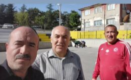 ​vous​ Emirdağ Mithatpaşa Ortaokulu bahçesinde öğretmenler örnek dayanışma sergilediler