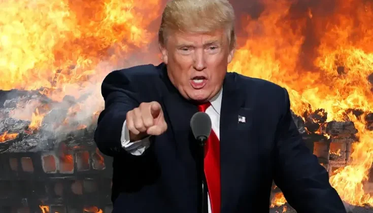 Trump&rsquo;tan  Dünyayi tedirgin eden mesaj  Hadi bakalım başlıyoruz