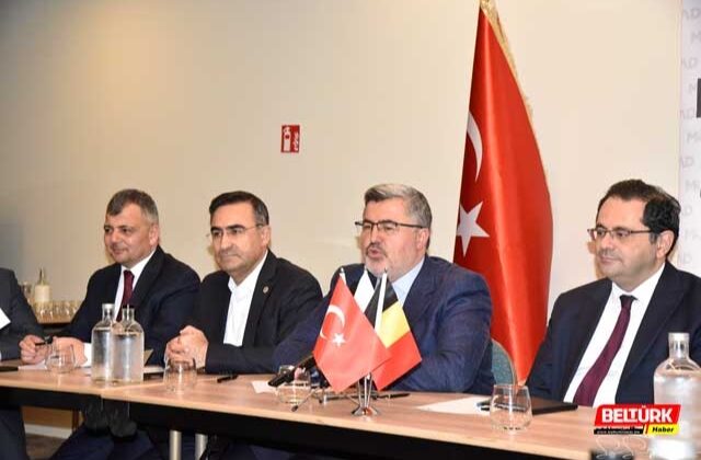 Emirdağ Belediye Baskani Serkan Koyuncu ve Beraberindeki Heyet Belcikada Emirdagli Vatandaslarla Bulustu