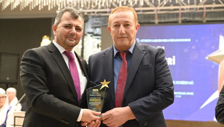 EMİRDAĞLI BİREYSEL BASARI ÖDÜLÜ GECESİ: 40 ◦ ÖDÜL SAHİPLERİNİ BULDU TIGAD AVRUPA TEMSİLCİSİ ÖDŪL ALDI