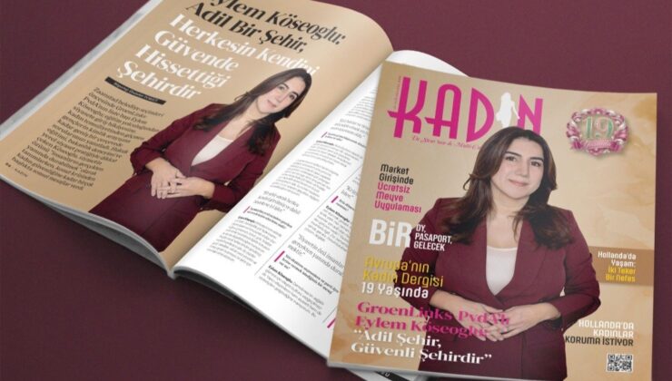 KADIN DERGİSİ 19 YAŞINDA