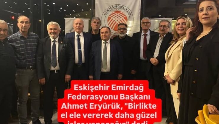 Emirdağlılar, Eskişehir Emirdağ Federasyonu tarafından düzenlenen iftar programında bir araya gelerek birlik ve dayanışma mesajı verdi.