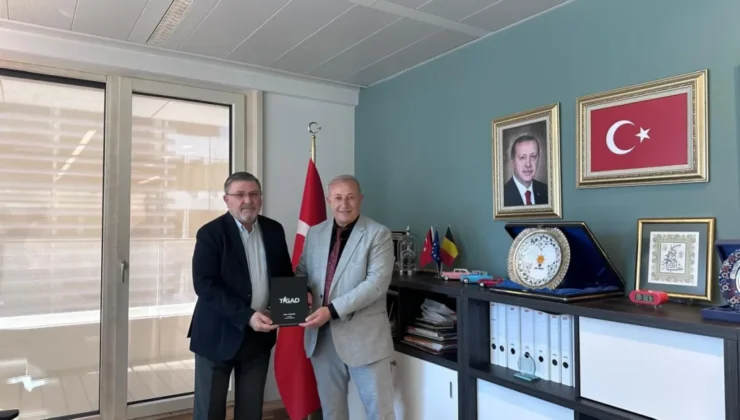 TIGAD Avrupa, Belçika’da AK Parti Temsilcisini Ziyaret Etti