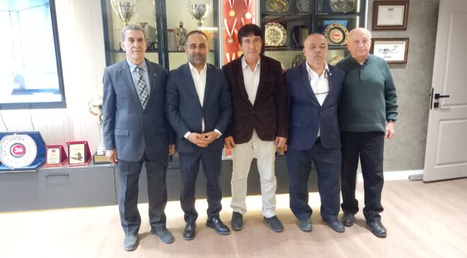 Eskişehir Kızılelma Turan Derneği,’ Kanal 26 televizyonunu ziyaret etti