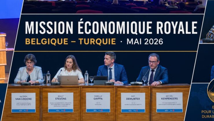 Belçika Kraliçe Mathilde’nin başkanlığında düzenlenen Belçika Kraliyet Ekonomik Misyonu,  Türkiye’de bir araya getiriyor.
