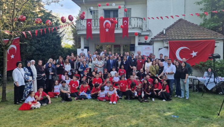 23 Nisan Ulusal Egemenlik ve Çocuk Bayramı’nın 106. Yıldönümü Anvers,Baskonsoloslukta kutlandi