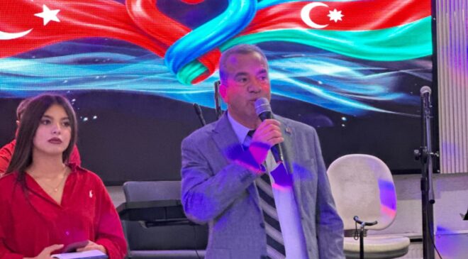 28 MAYIS AZERBAYCAN CUMHURİYETİ’NİN KURULUŞUNUN 108. YILI ESKİŞEHİR’DE COŞKUYLA KUTLANDI