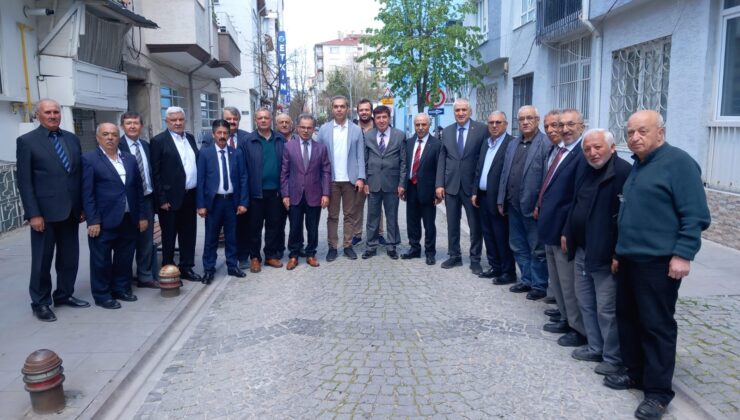Eskişehir İl Protokolu’ndan Kızılelma Turan Derneği’ne nezaket ziyareti