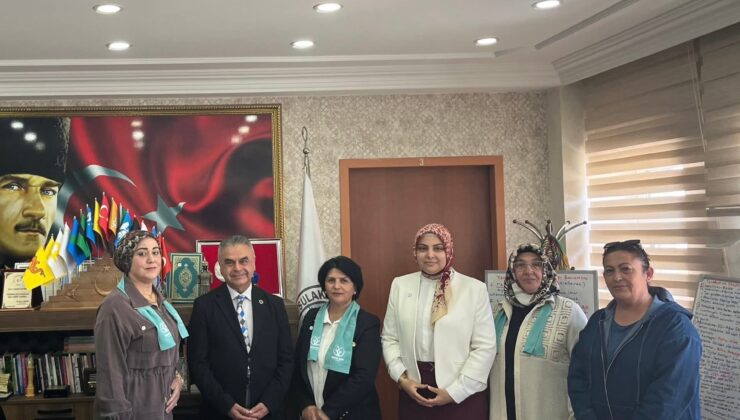 Kırıkkale Mehir Aile Platform Başkanı Pınar Taşçı Yıkılmaz Sulakyurt’a Ziyaret