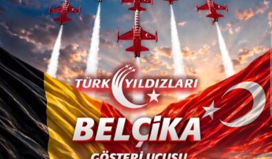 Türk Yıldızları Belçika&rsquo;da Gökyüzünü Süsleyecek