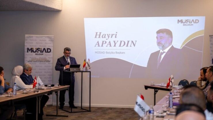 MÜSİAD Belçika’da Bir Dönem Sona Erdi: Kurucu Başkan Hayri Apaydın Görevini Devretti