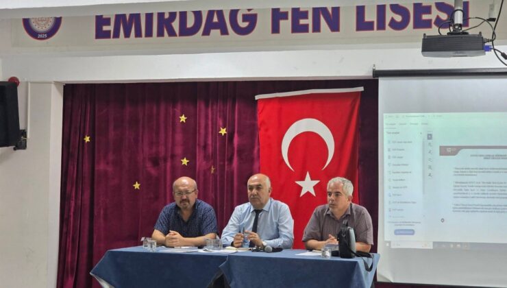 Emirdağ’da okul ve kurum müdürleri toplantısı yapıldı…