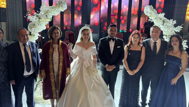 Eskişehir’de Görkemli Düğün: Şeyma Üstünel ile Turabi Eryürük Hayatlarını Birleştirdi