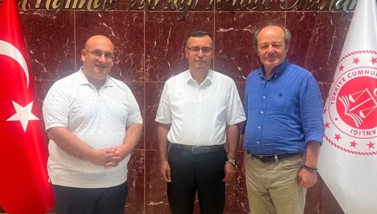 TİGAD Genel Başkanı Okan Geçgel ve Üstün Tuncer Kayseri Cumhuriyet Başsavcısı Habib Korkmaz’a Ziyaret