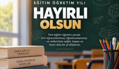 TİGAD Avrupa Başkanı Bilgin Özçifci 2026 ve 2027 Egitim ve Ögretim Yılı Kutlu Olsun.